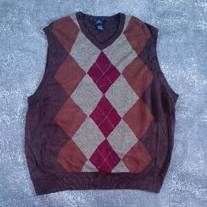 Vintage DOCKERS Men's Argyle Sweater Vest